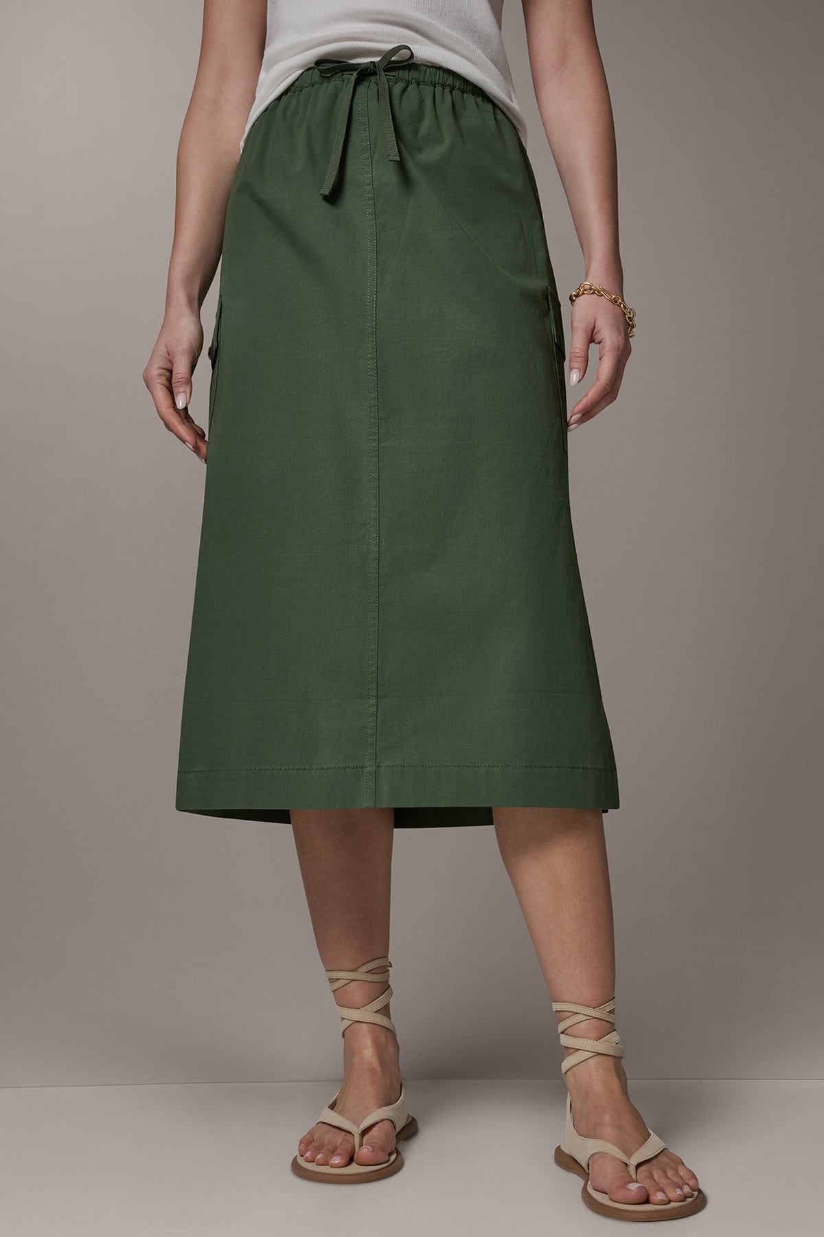 Donna Karan | MIDI CARGO PENCIL SKIRT