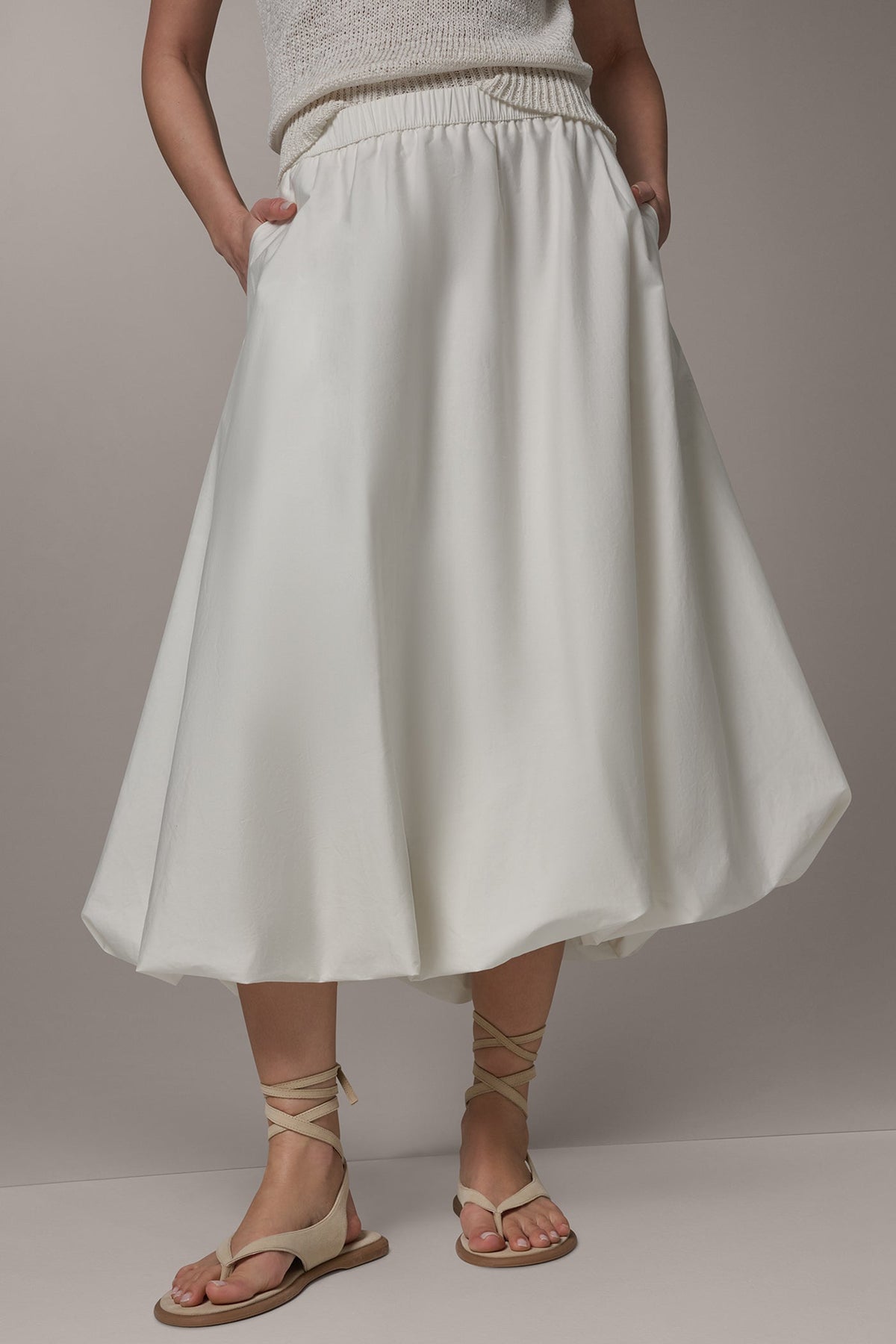 Donna Karan | MIDI BUBBLE SKIRT
