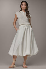 Donna Karan | MIDI BUBBLE SKIRT