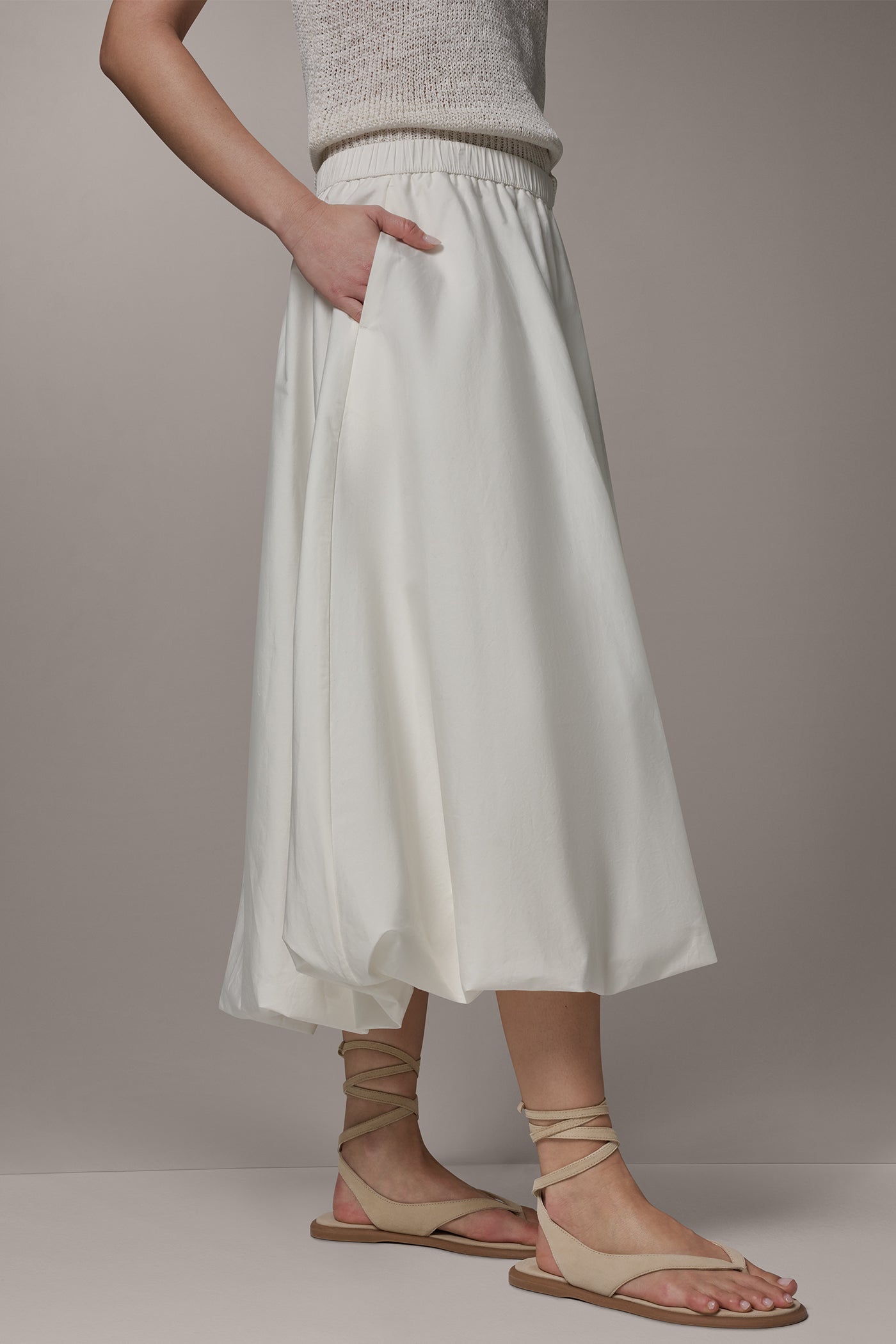 Donna Karan | MIDI BUBBLE SKIRT