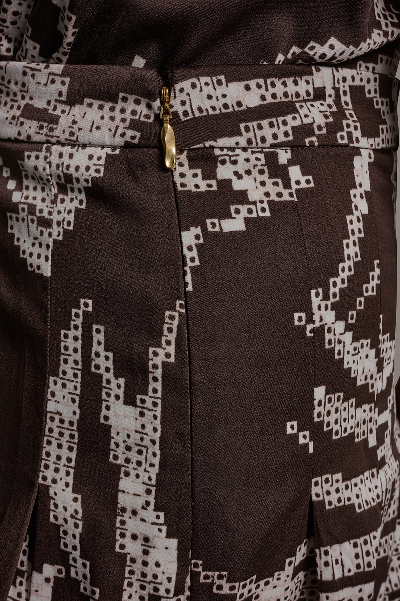 Donna Karan | PRINT MIDI A-LINE SKIRT