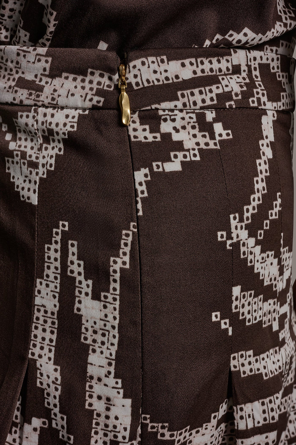 Donna Karan | PRINT MIDI A-LINE SKIRT