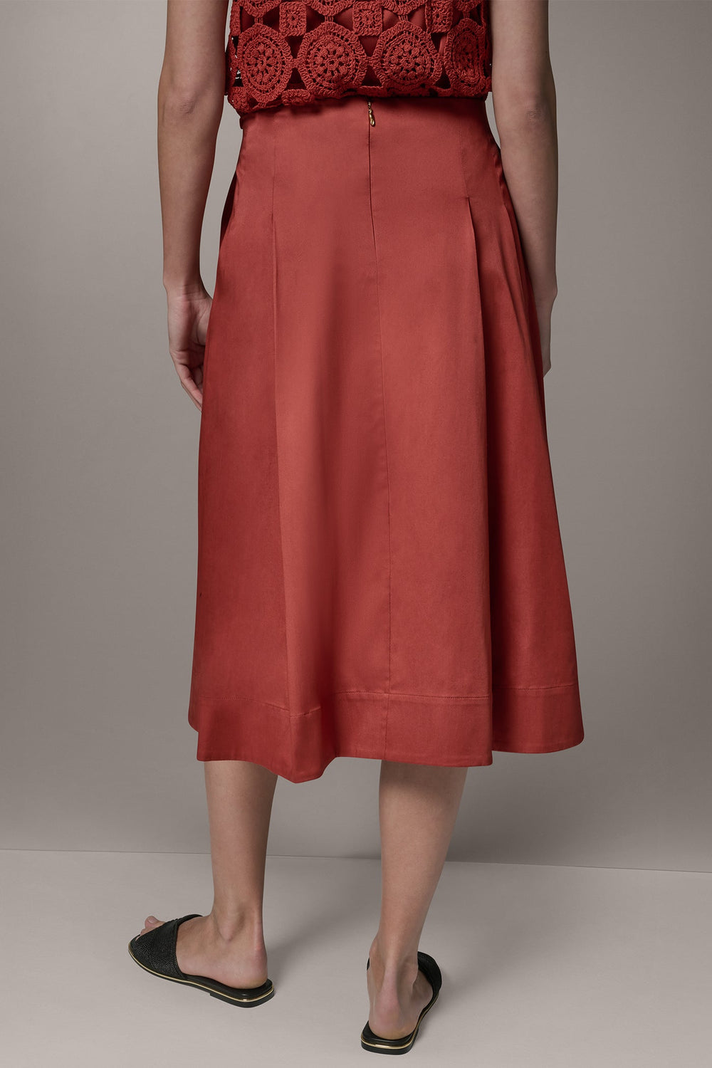 Donna Karan | MIDI A-LINE SKIRT