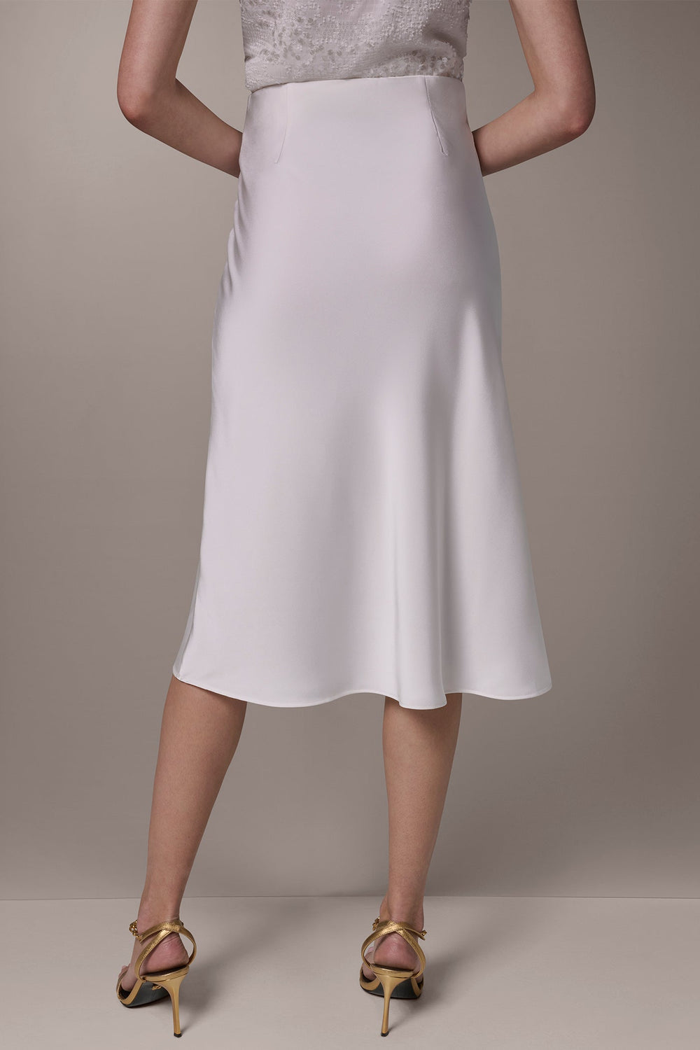 Donna Karan | SATIN BIAS SKIRT