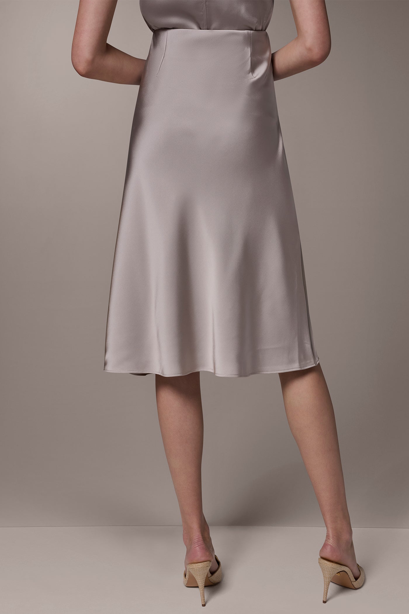 Donna Karan | SATIN BIAS SKIRT