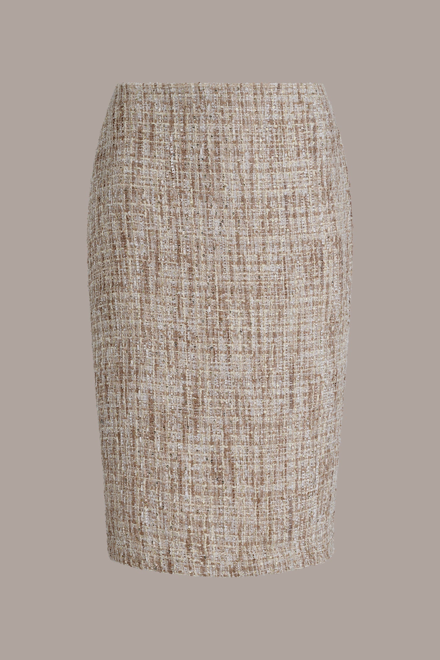 Donna Karan | SEQUIN TWEED MIDI SUIT PENCIL SKIRT