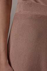 Donna Karan | SEQUIN MIDI A-LINE SWEATER SKIRT