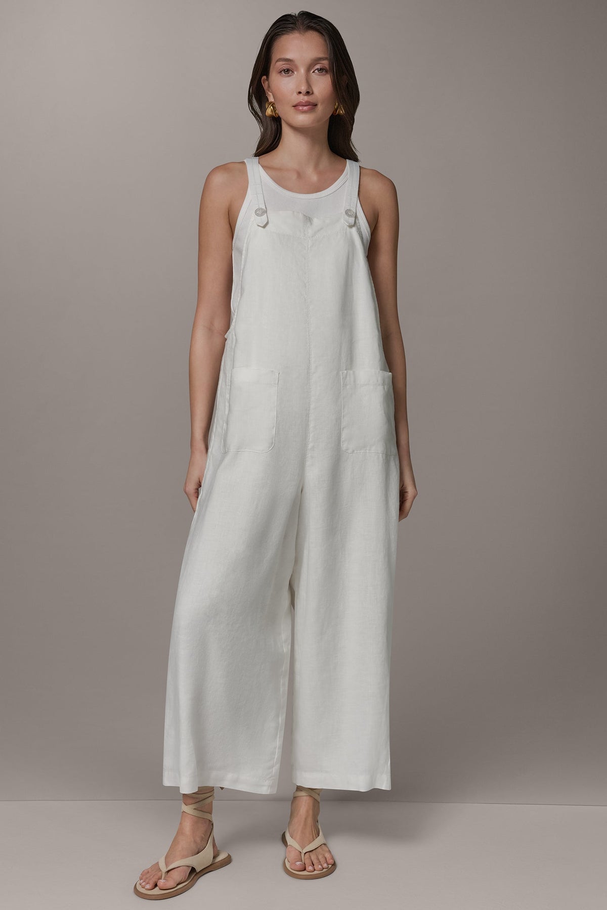 Donna Karan | SLEEVELESS CROPPED JUMPER