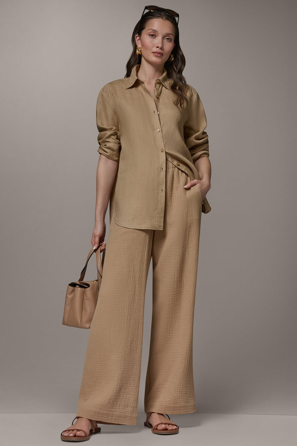 Donna Karan | LONG SLEEVE SHIRT