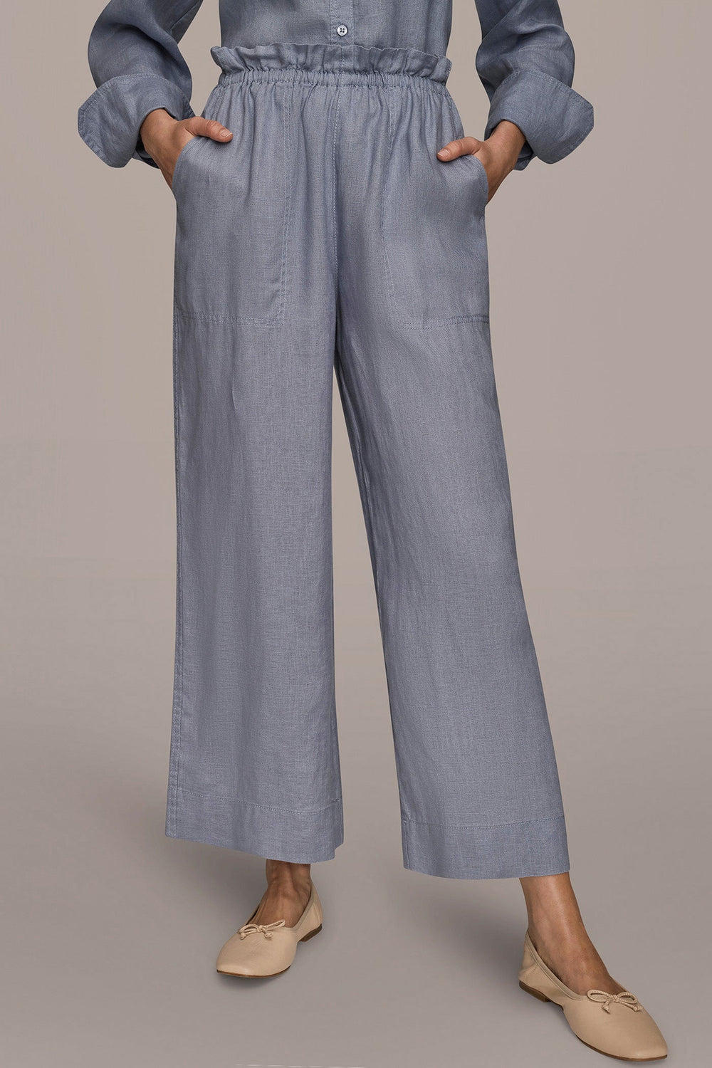 Donna Karan | HIGH-RISE PAPERBAG PANT