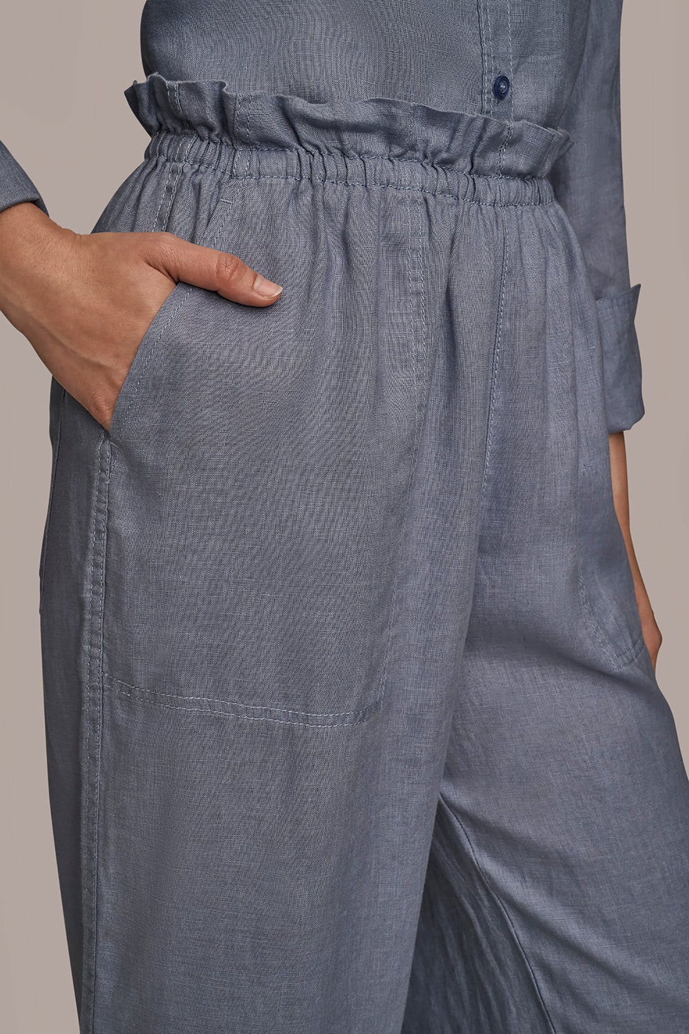 Donna Karan | HIGH-RISE PAPERBAG PANT