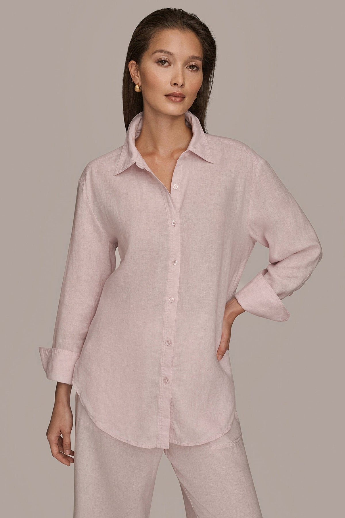 Donna Karan | LONG SLEEVE SHIRT