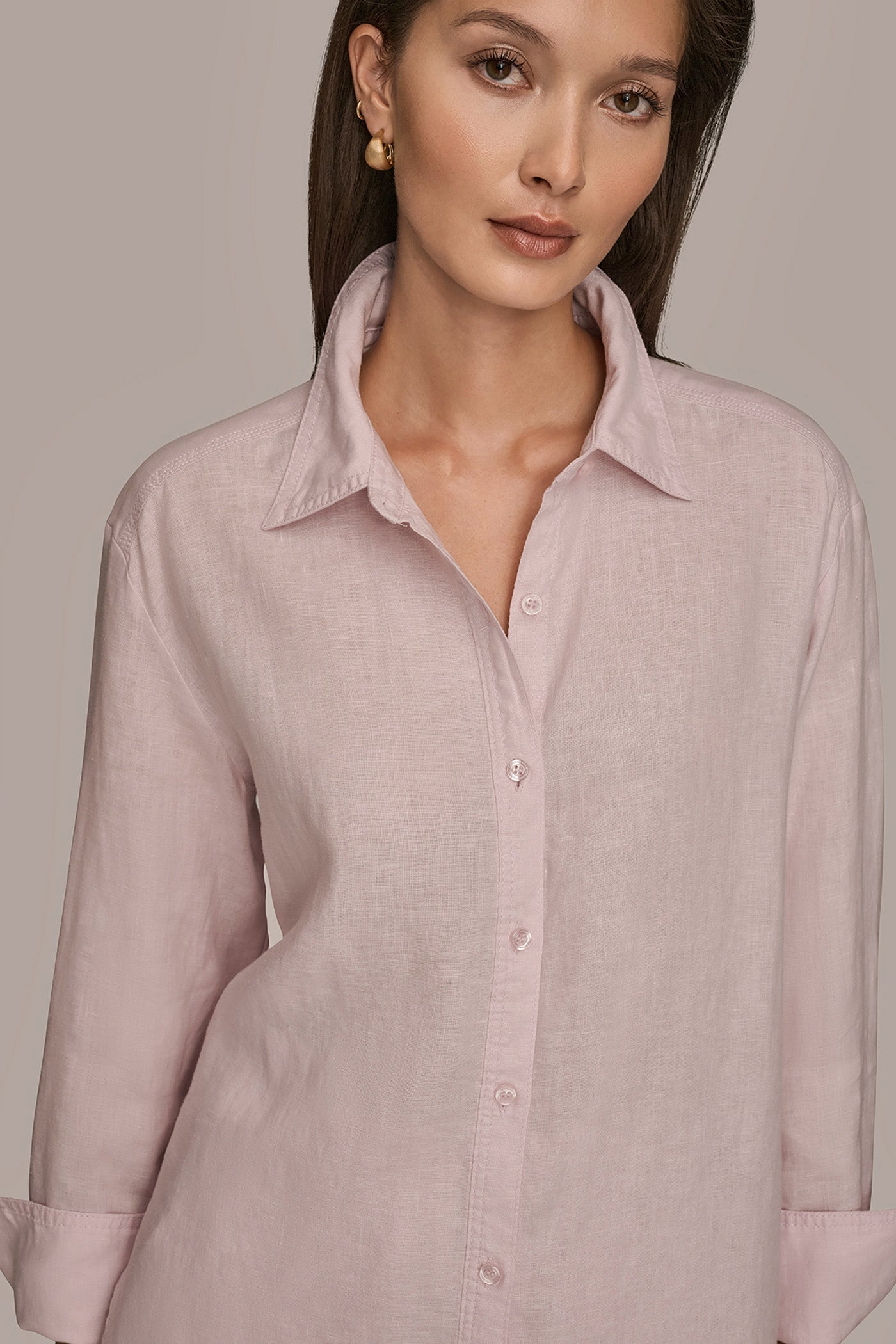 Donna Karan | LONG SLEEVE SHIRT