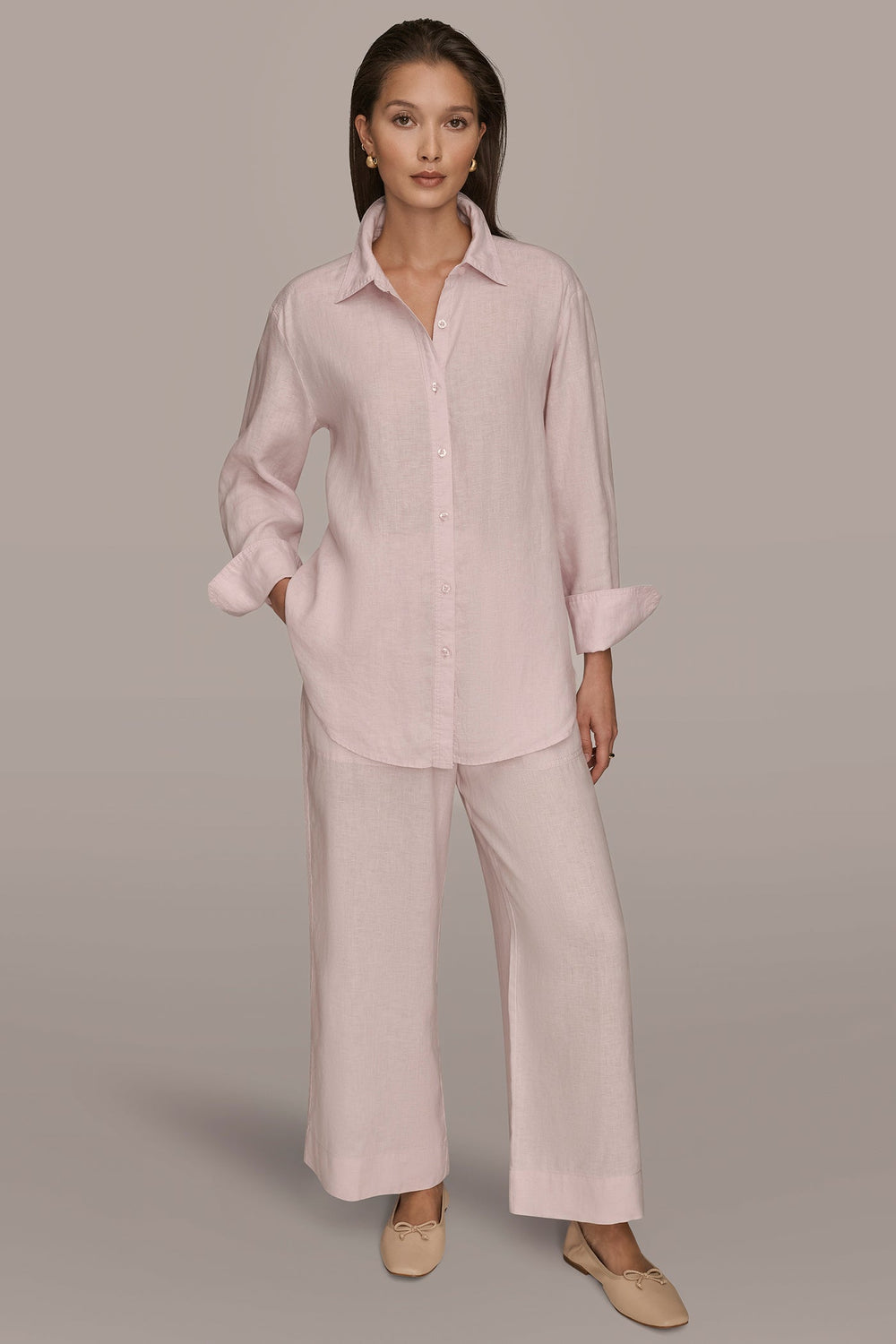 Donna Karan | LONG SLEEVE SHIRT