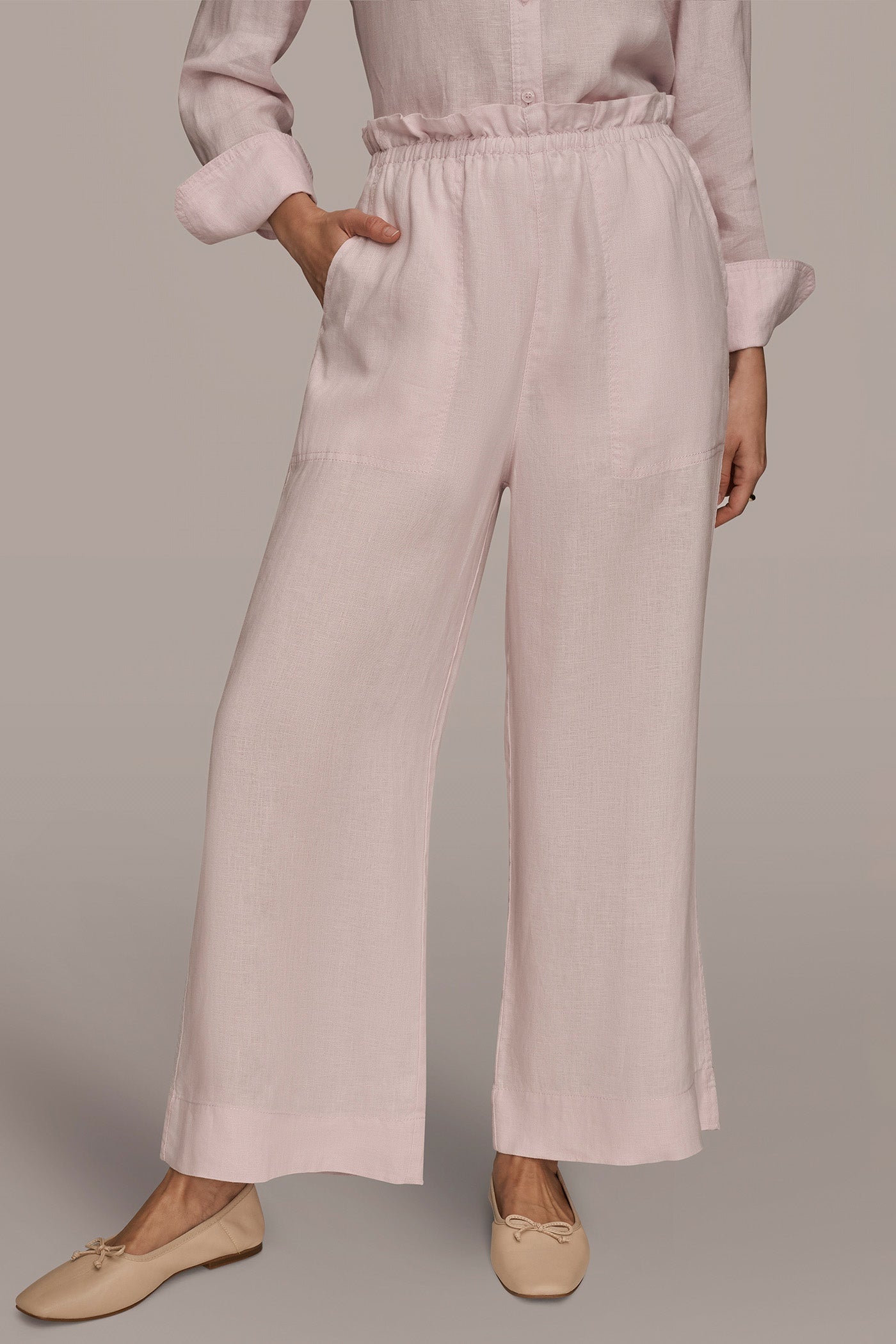 Donna Karan | HIGH-RISE PAPERBAG PANT