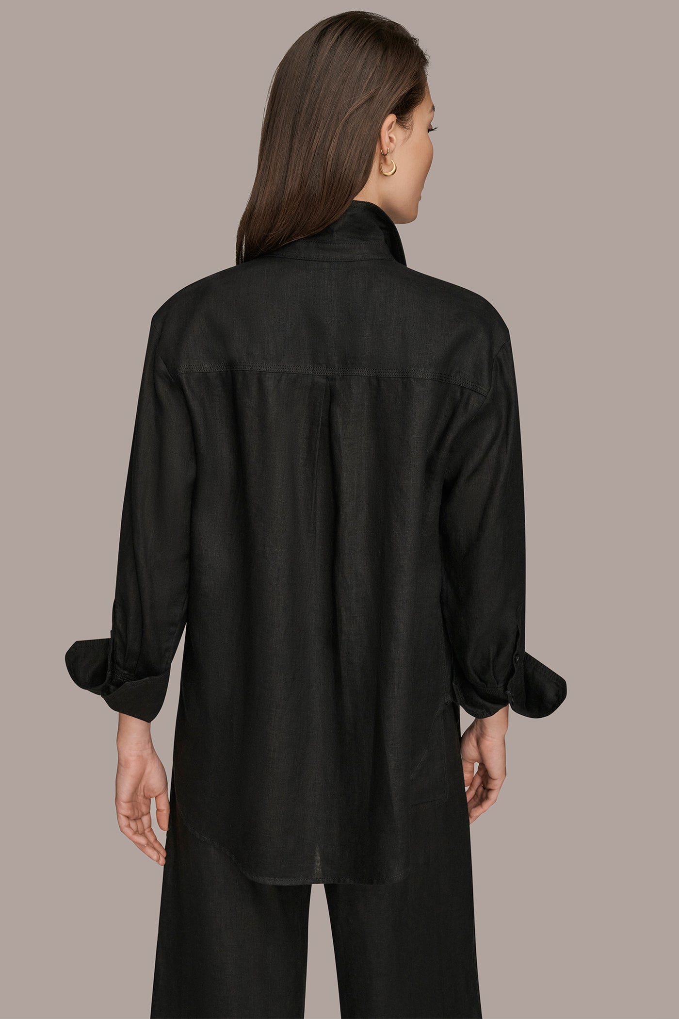 Donna Karan | LONG SLEEVE SHIRT