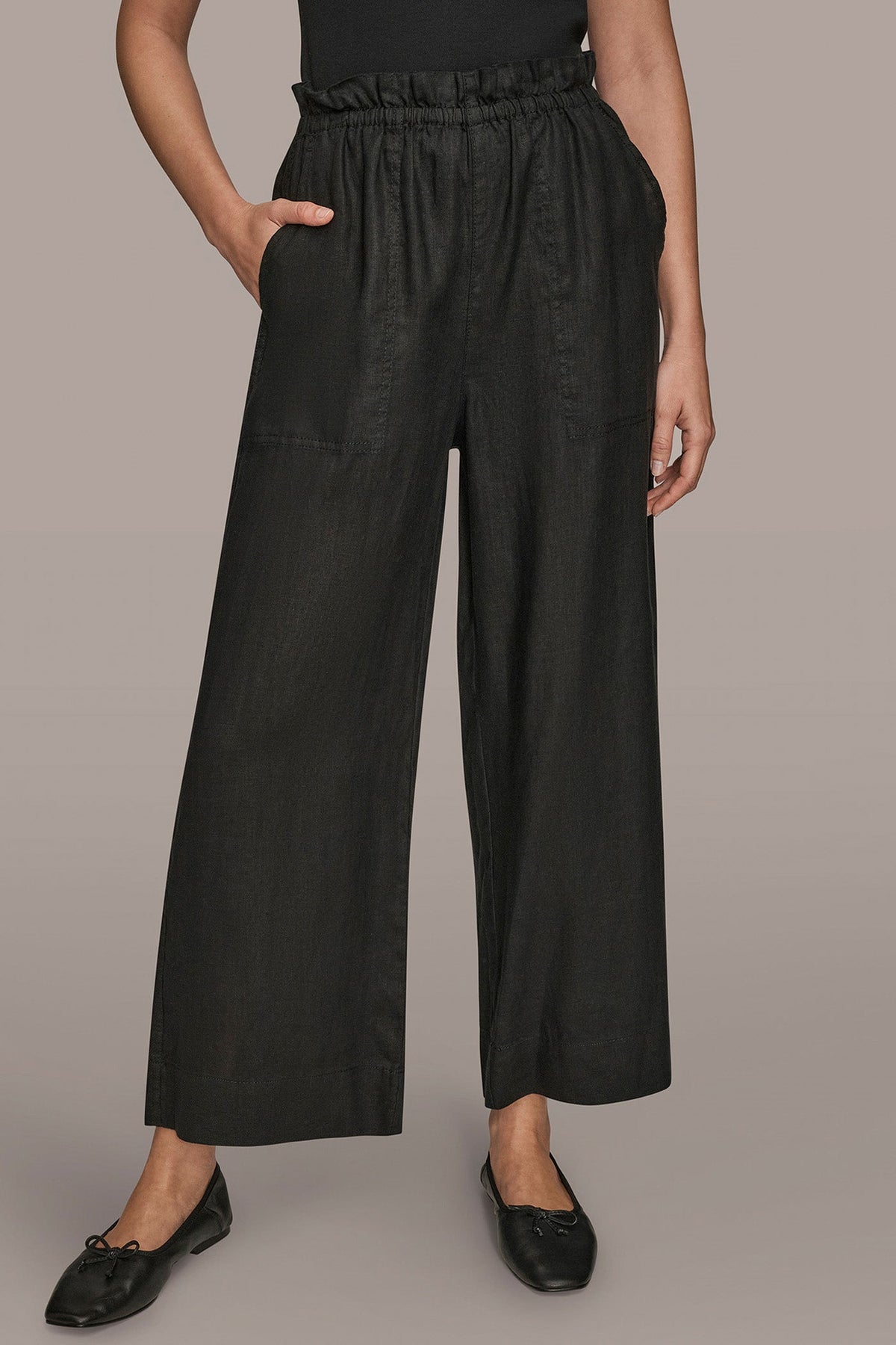 Donna Karan | HIGH-RISE PAPERBAG PANT