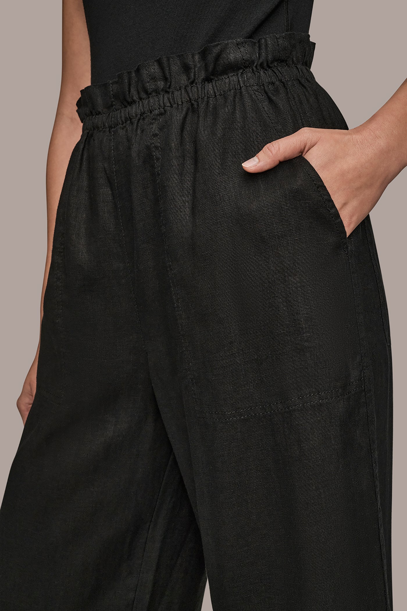 Donna Karan | HIGH-RISE PAPERBAG PANT