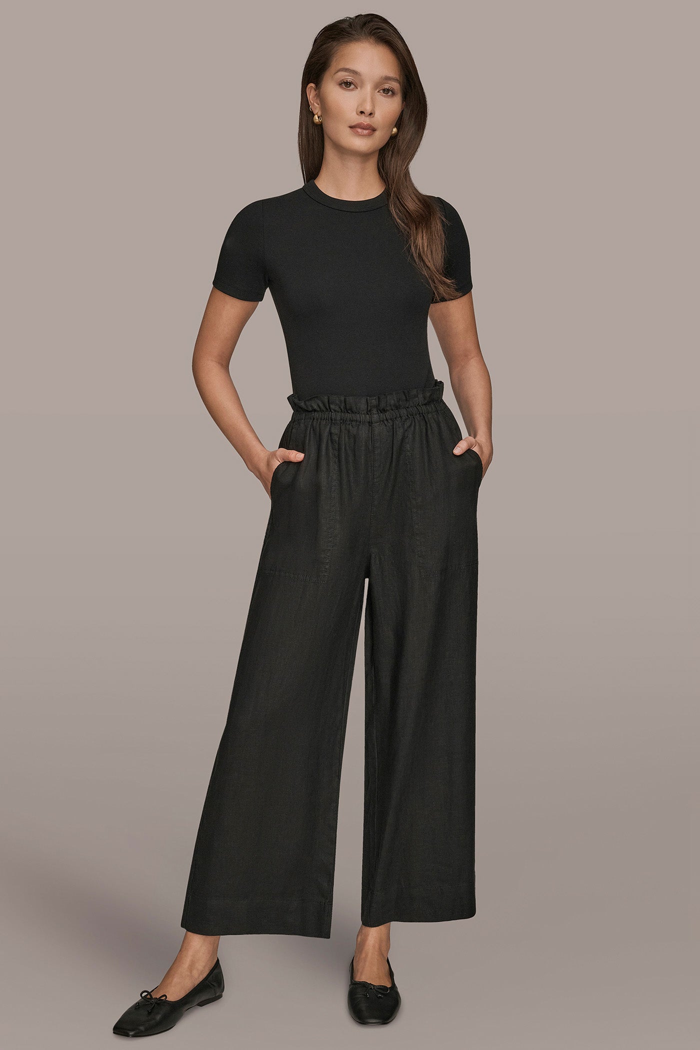 Donna Karan | HIGH-RISE PAPERBAG PANT