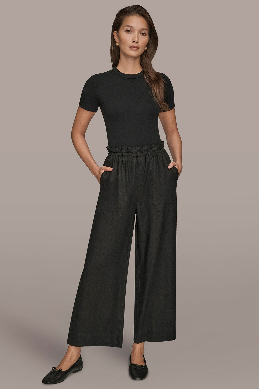 Donna Karan | HIGH-RISE PAPERBAG PANT