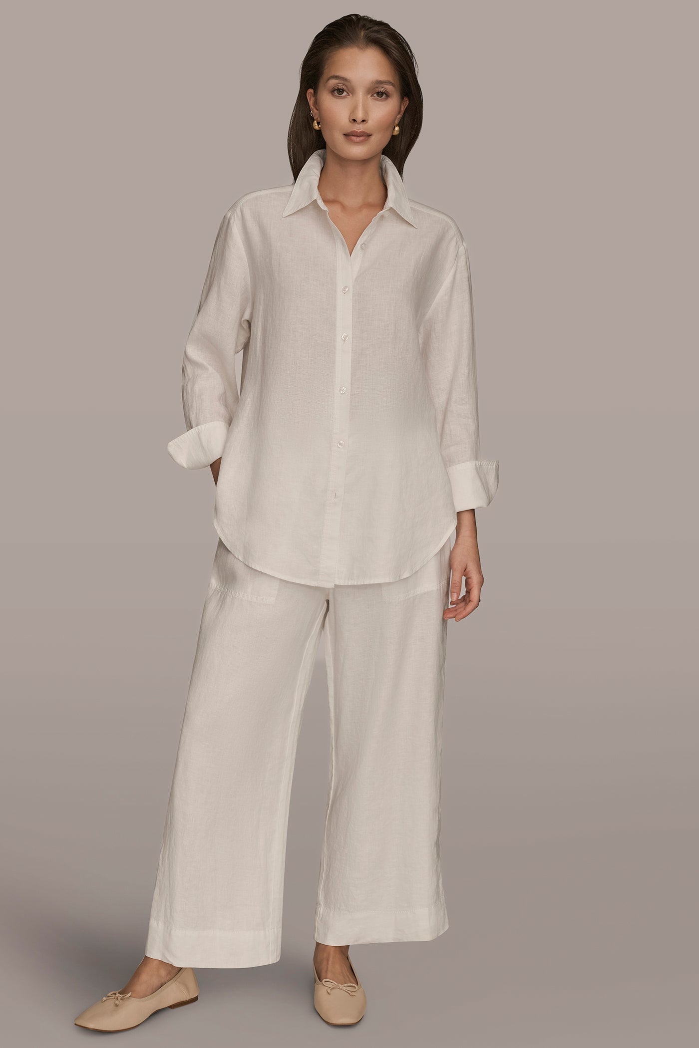 Donna Karan | LONG SLEEVE SHIRT