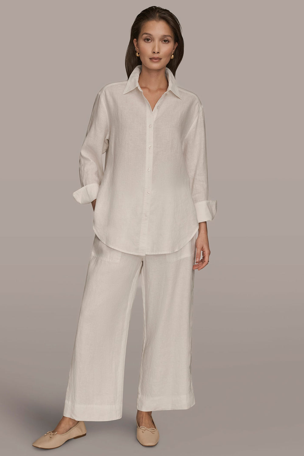Donna Karan | LONG SLEEVE SHIRT