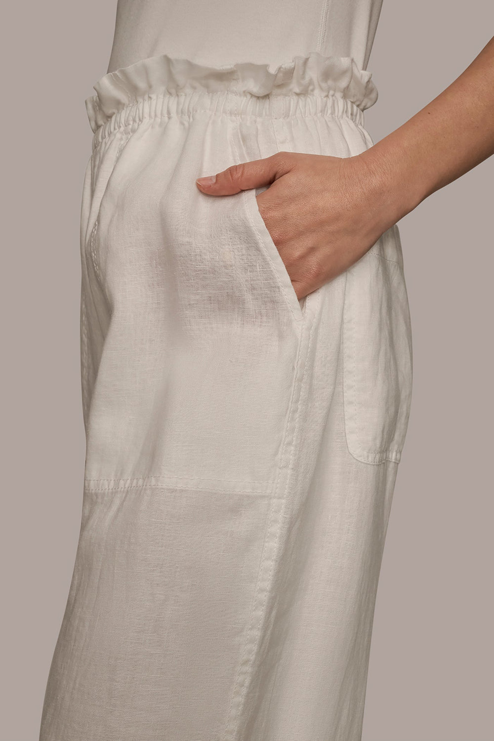 Donna Karan | HIGH-RISE PAPERBAG PANT