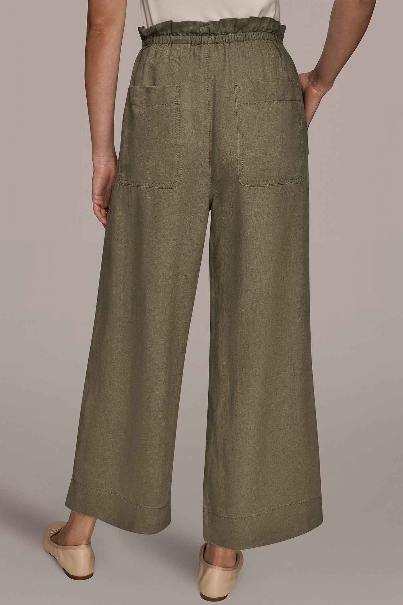 Donna Karan | HIGH-RISE PAPERBAG PANT
