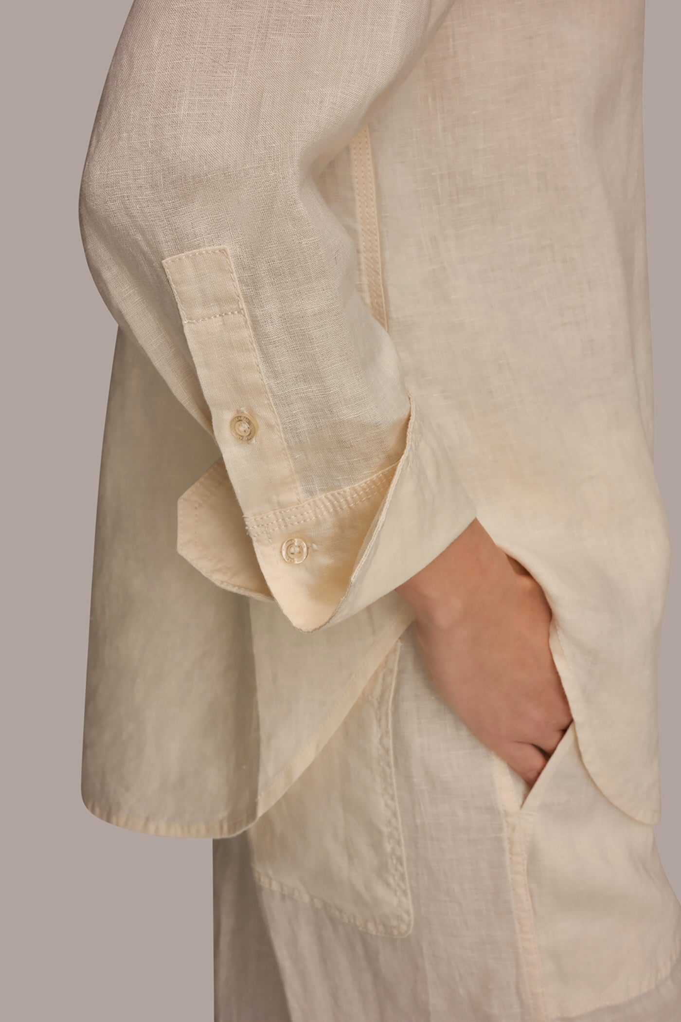 Donna Karan | LONG SLEEVE SHIRT