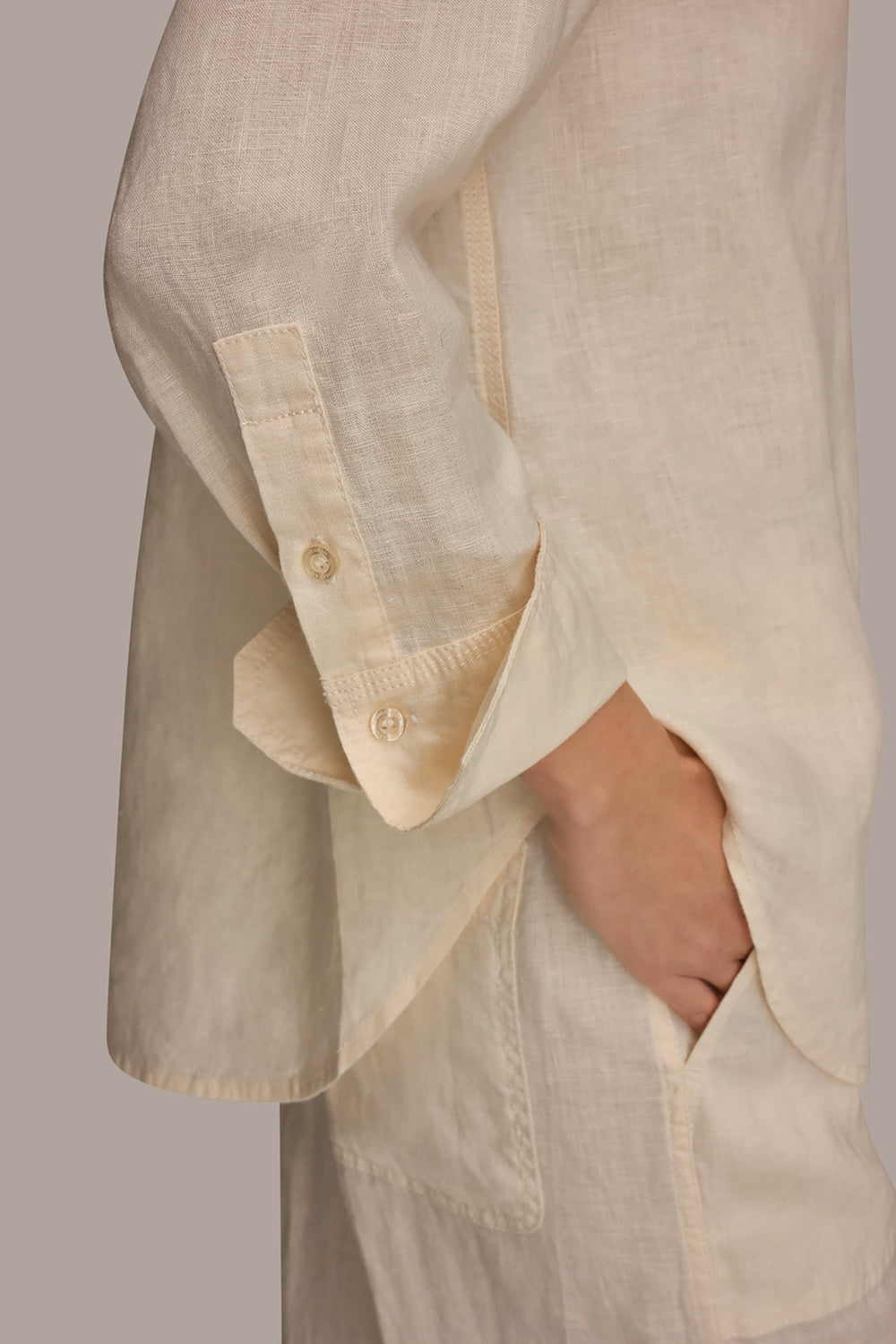 Donna Karan | LONG SLEEVE SHIRT