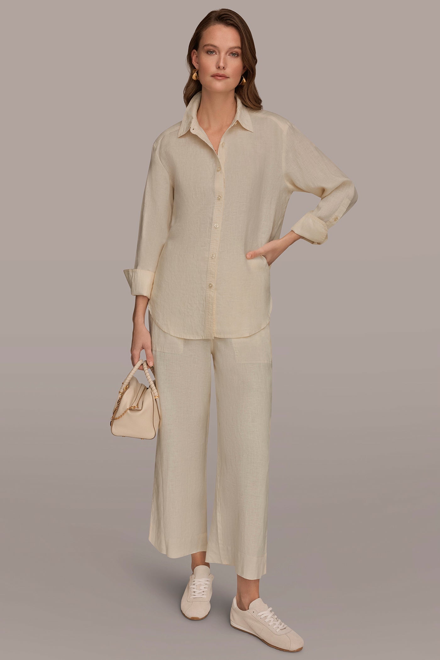 Donna Karan | LONG SLEEVE SHIRT
