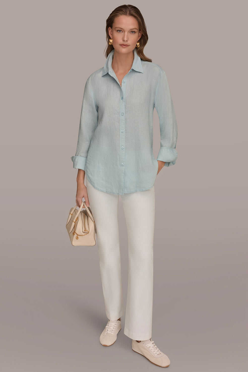 Donna Karan | LONG SLEEVE SHIRT