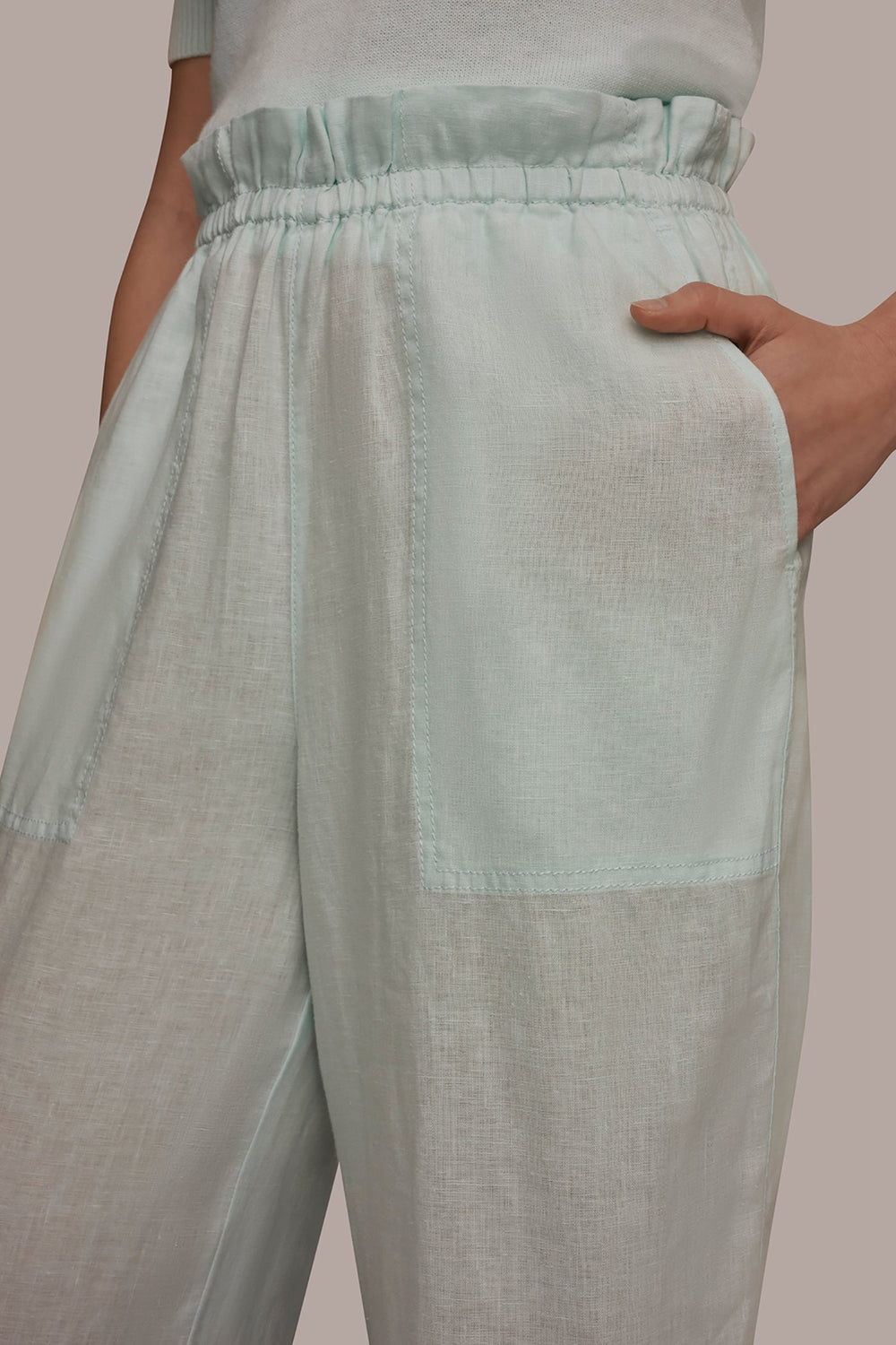 Donna Karan | HIGH-RISE PAPERBAG PANT