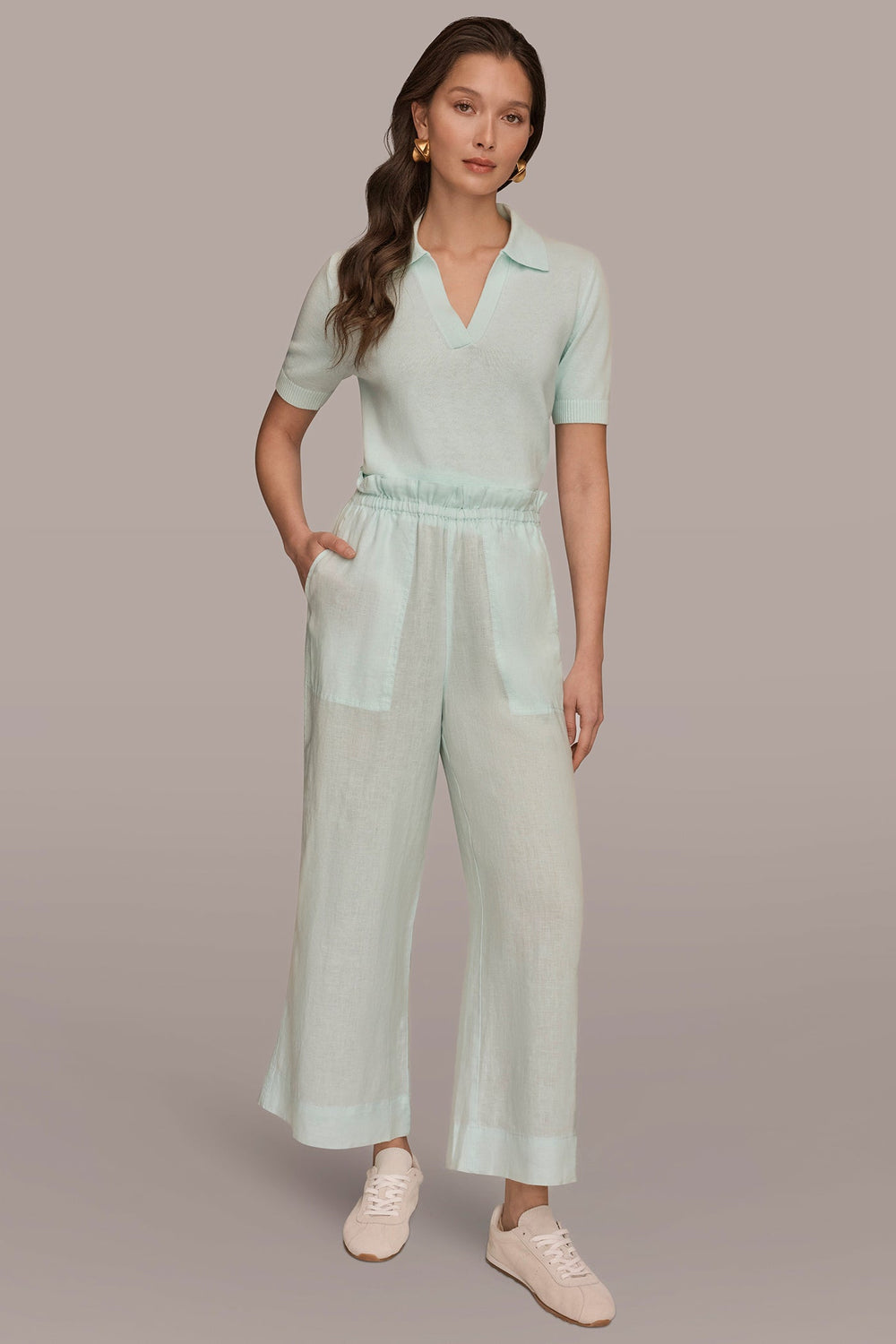 Donna Karan | HIGH-RISE PAPERBAG PANT
