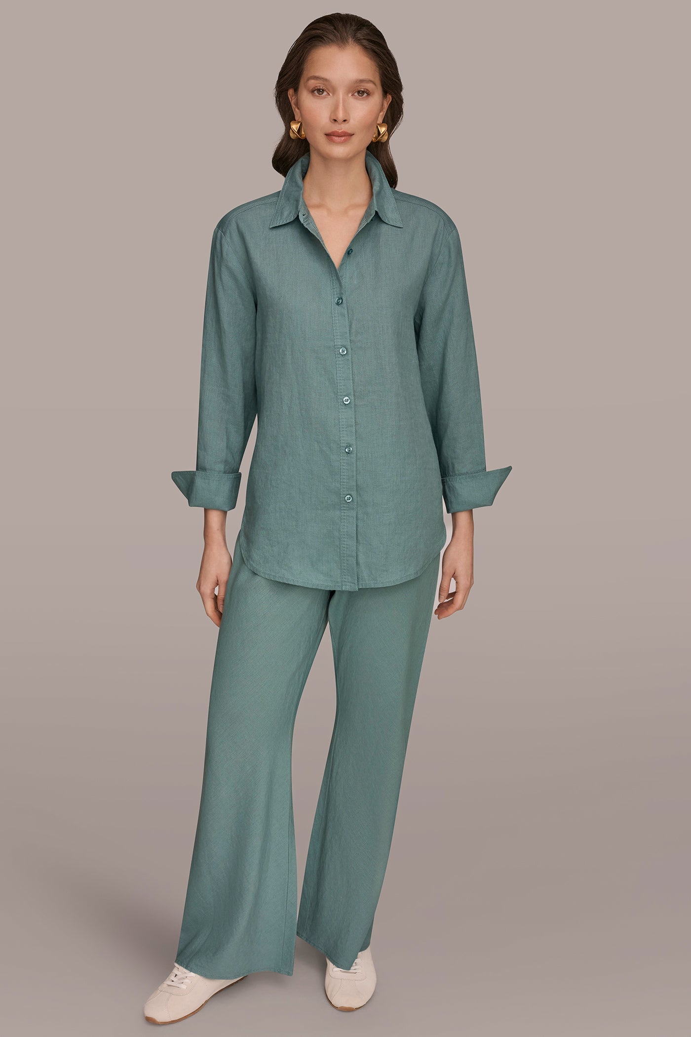 Donna Karan | LONG SLEEVE SHIRT