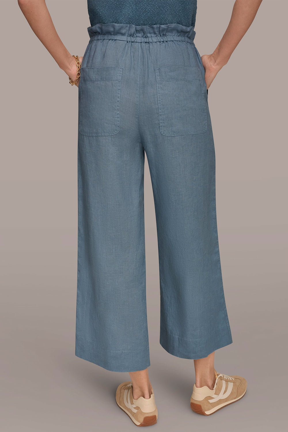 Donna Karan | HIGH-RISE PAPERBAG PANT