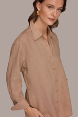 Donna Karan | LONG SLEEVE SHIRT