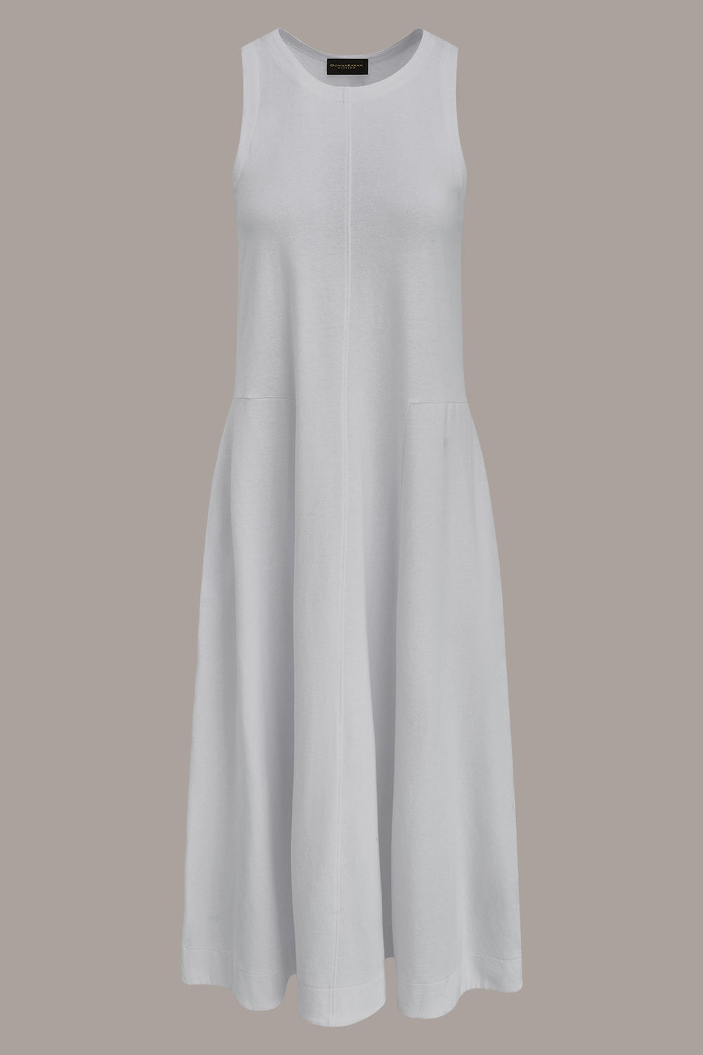 Donna Karan | SLEEVELESS MIDI TRAPEZE DRESS