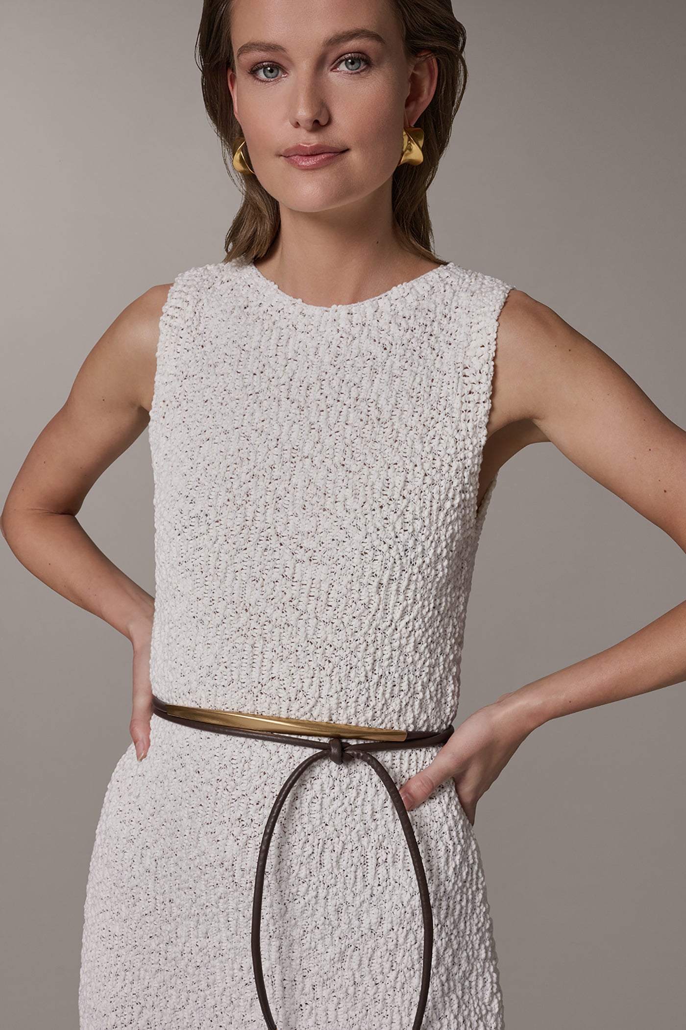 Donna Karan | BOUCLE KNIT DRESS