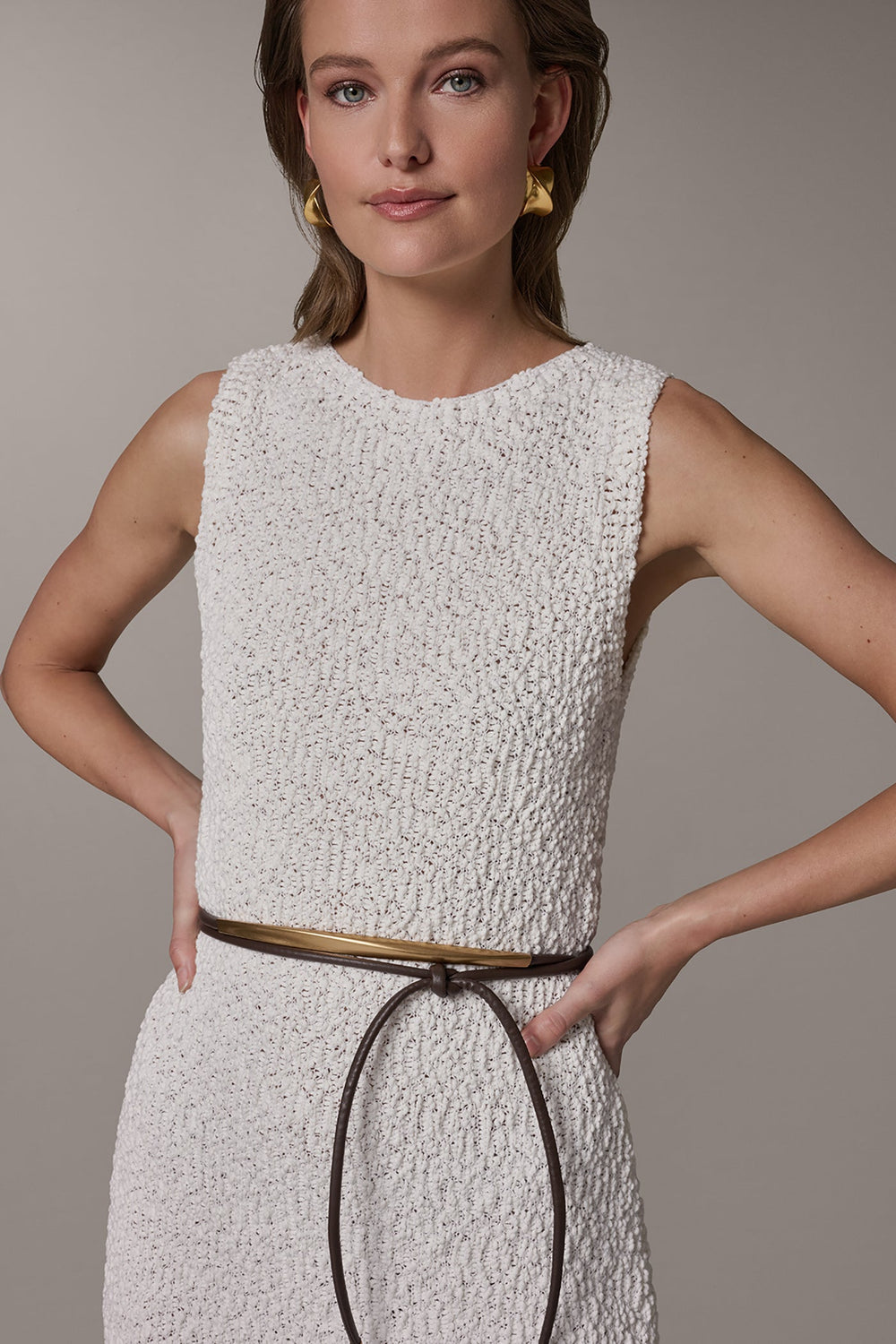 Donna Karan | BOUCLE KNIT DRESS