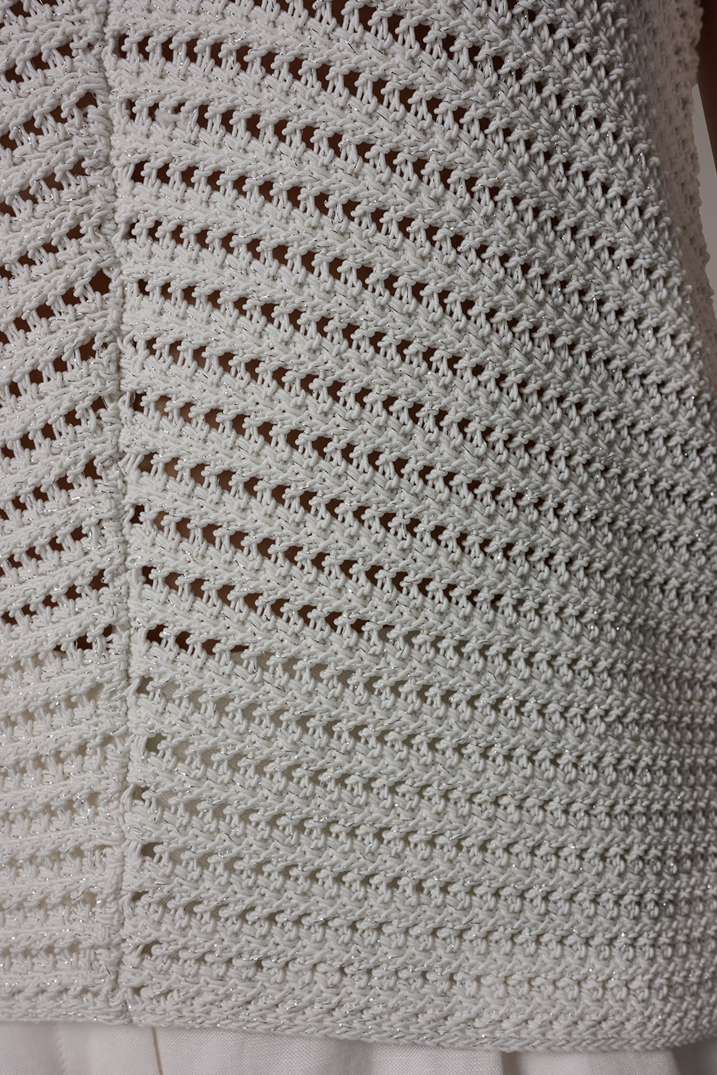 Donna Karan | SLEEVELESS METALLIC SWEATER TANK