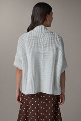 Donna Karan | SHORT SLEEVE SWING CARDIGAN