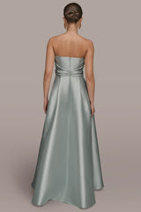 Donna Karan | MIKADO SATIN STRAPLESS GOWN