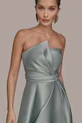 Donna Karan | MIKADO SATIN STRAPLESS GOWN