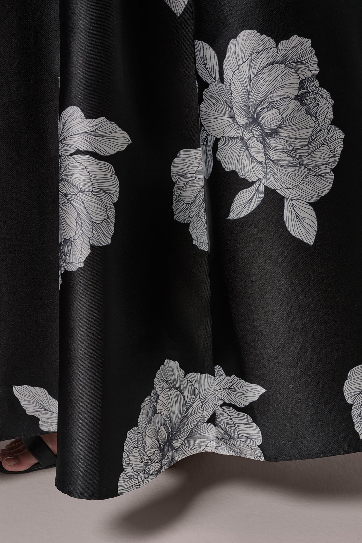 Donna Karan | MIKADO FLORAL STRAPLESS BALL GOWN