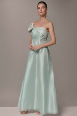 Donna Karan | ORGANZA TWIST ONE-SHOULDER BALL GOWN