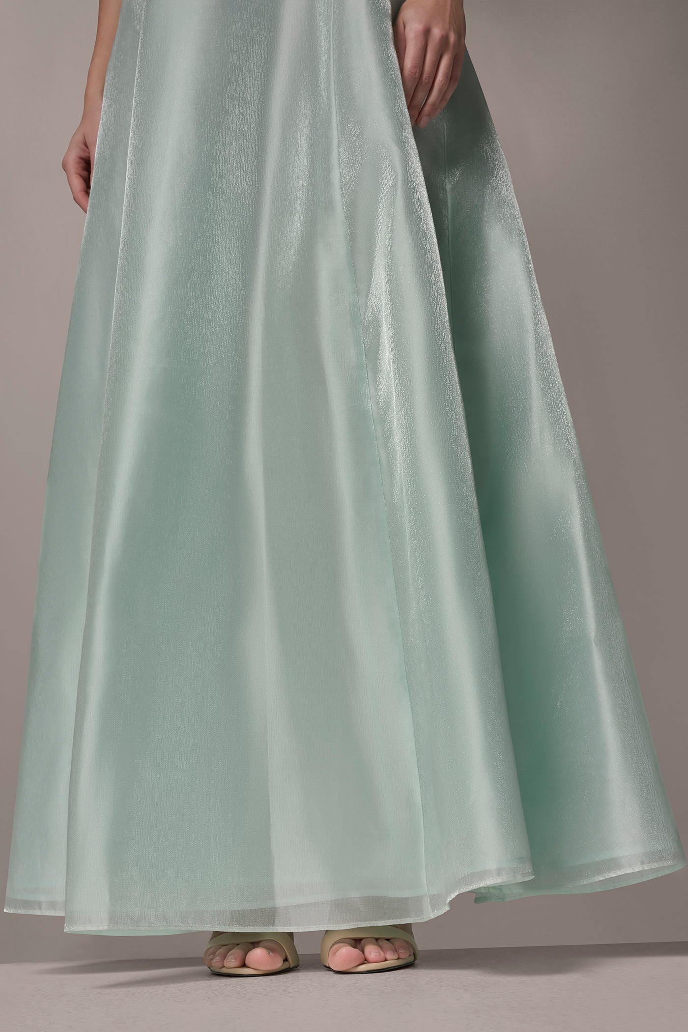 Donna Karan | ORGANZA TWIST ONE-SHOULDER BALL GOWN