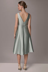 Donna Karan | MIKADO CRYSTAL MIDI GOWN