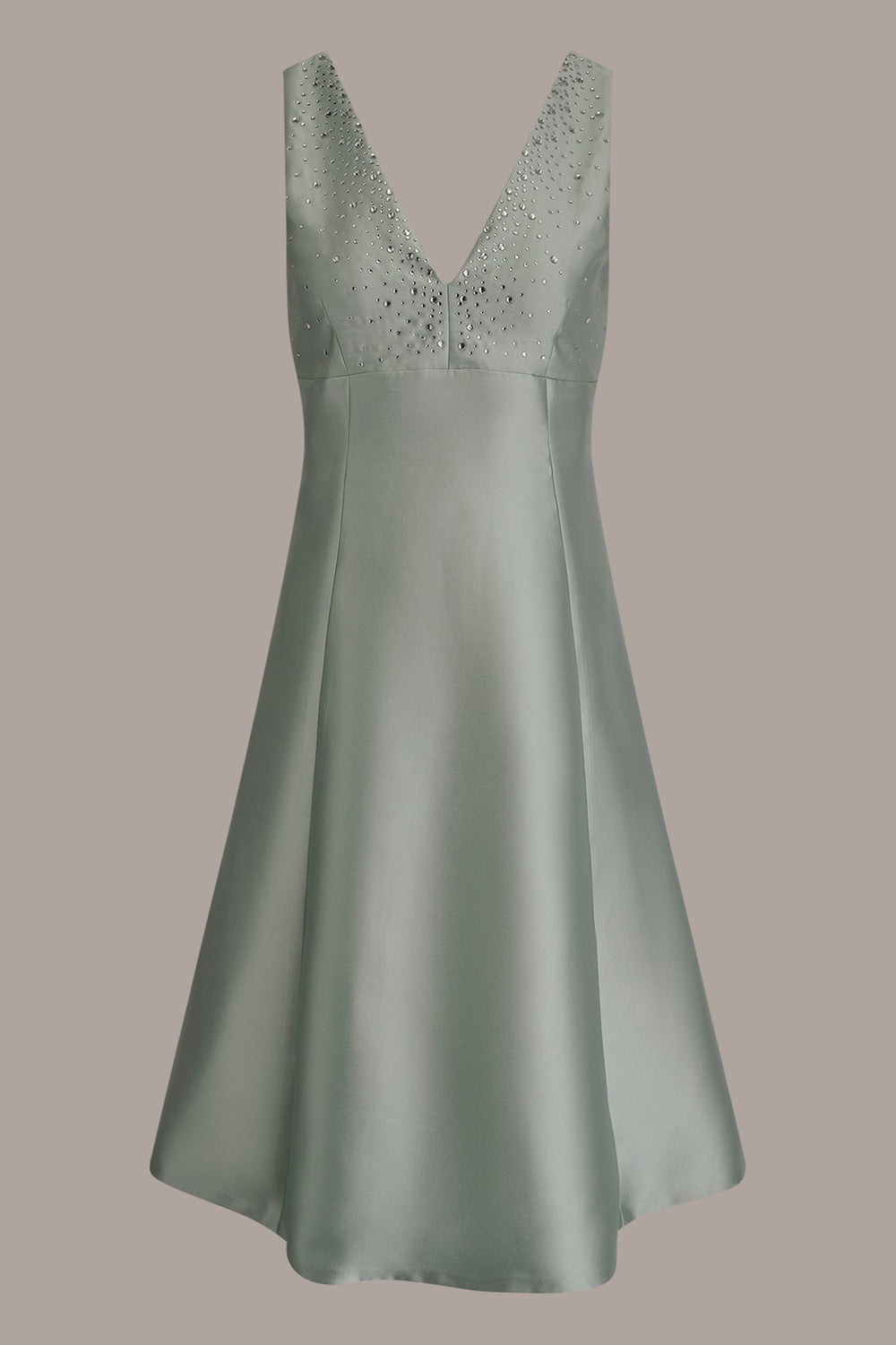 Donna Karan | MIKADO CRYSTAL MIDI GOWN