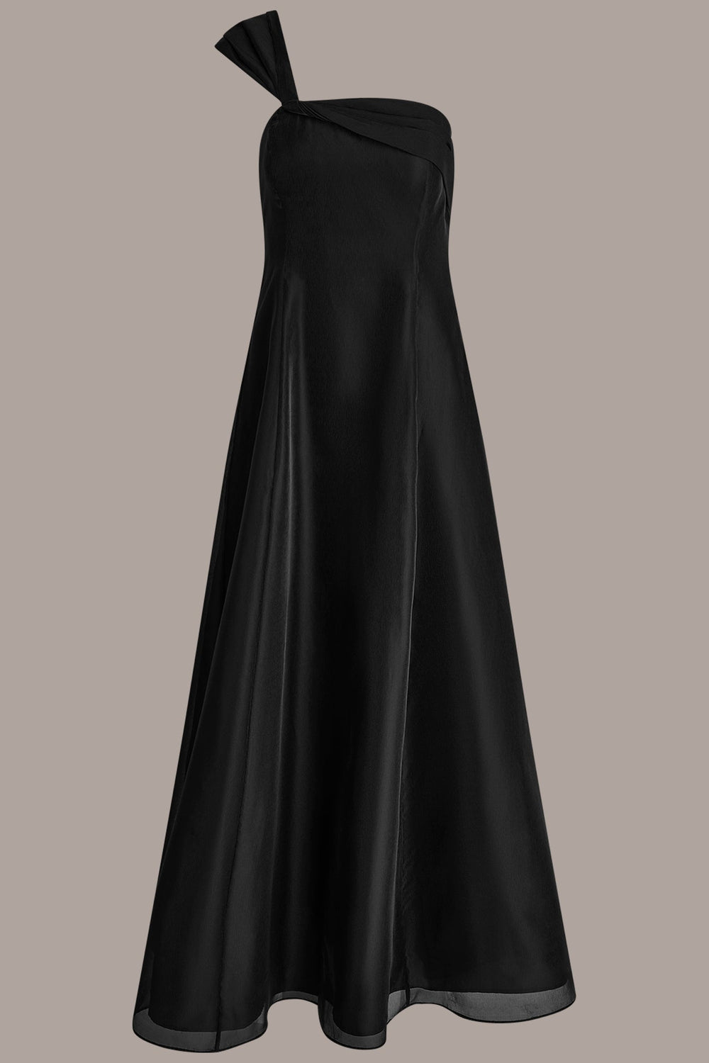 Donna Karan | ORGANZA TWIST ONE-SHOULDER BALL GOWN
